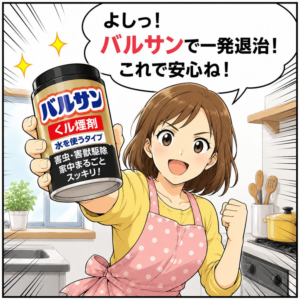 対策しようとする主婦